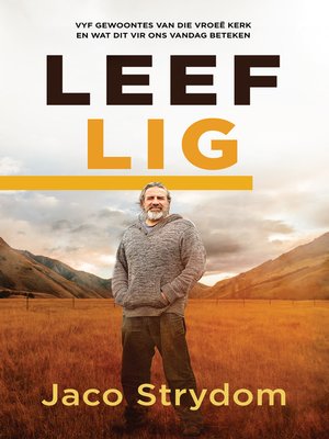 cover image of Leef lig